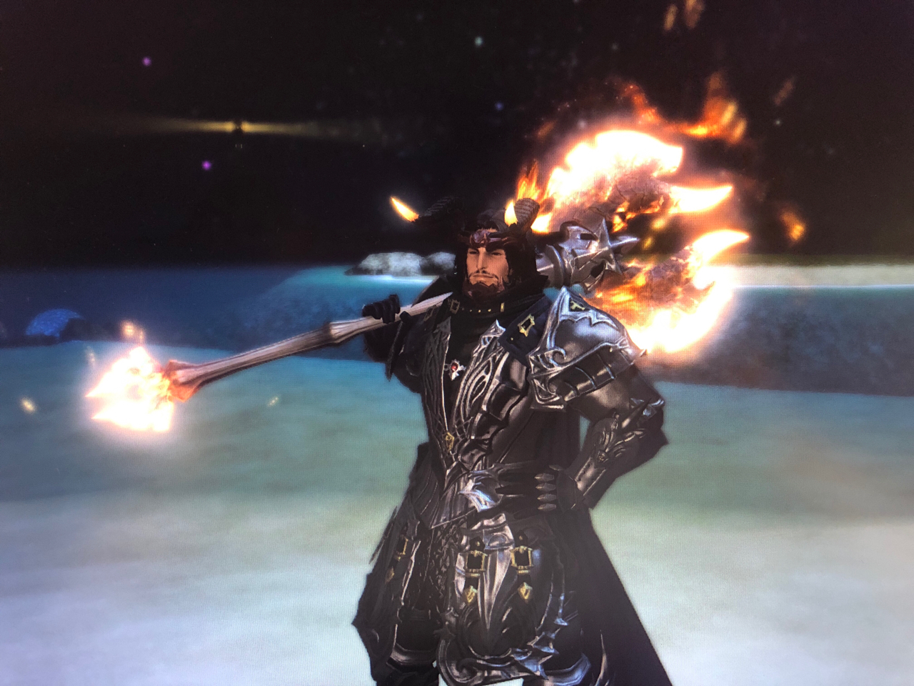 拍照好好玩啊我帅气的高地人