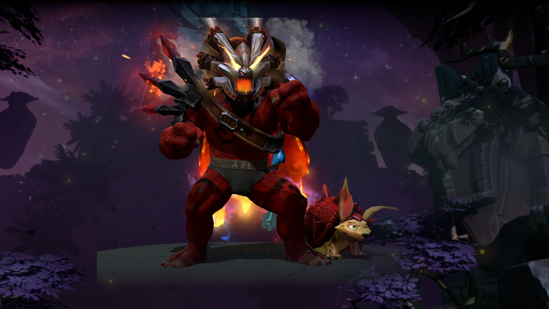 饰品向个人感觉斧王的不朽头还是以前的好看点有图对比各位觉得呢