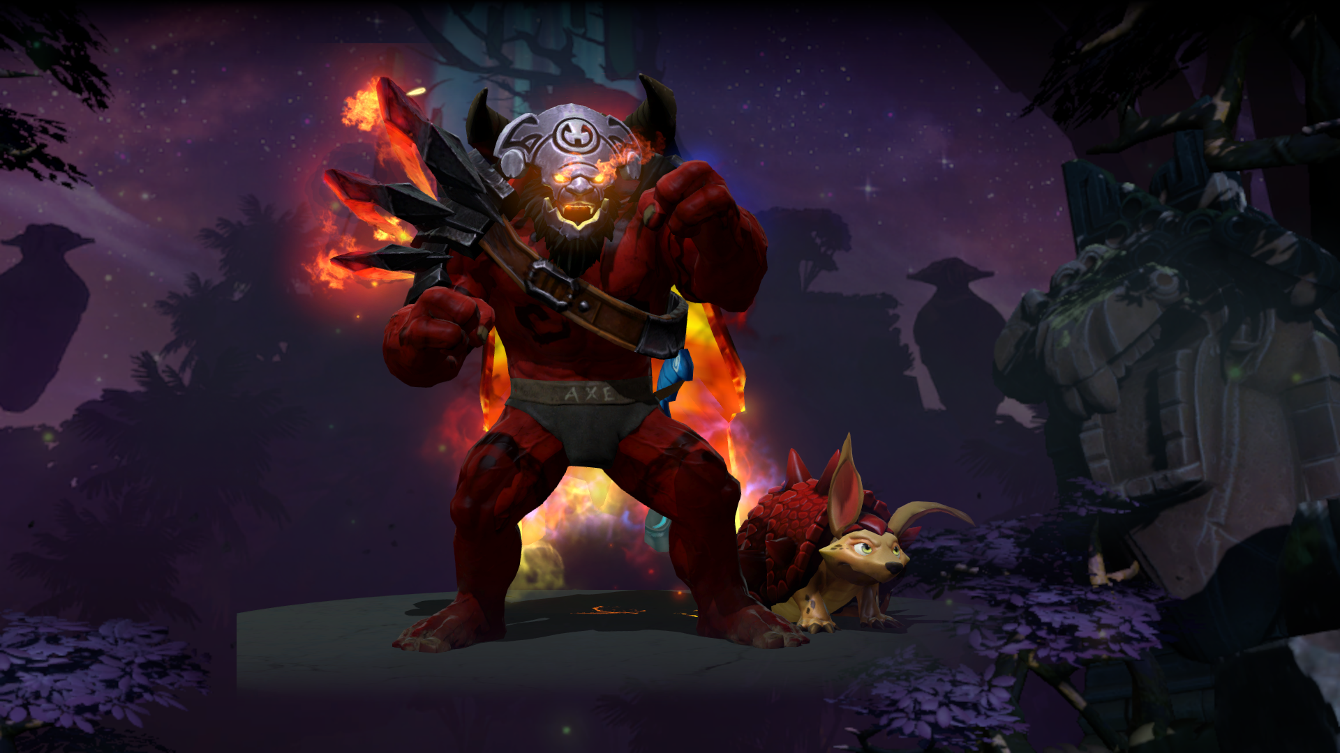 饰品向个人感觉斧王的不朽头还是以前的好看点有图对比各位觉得呢