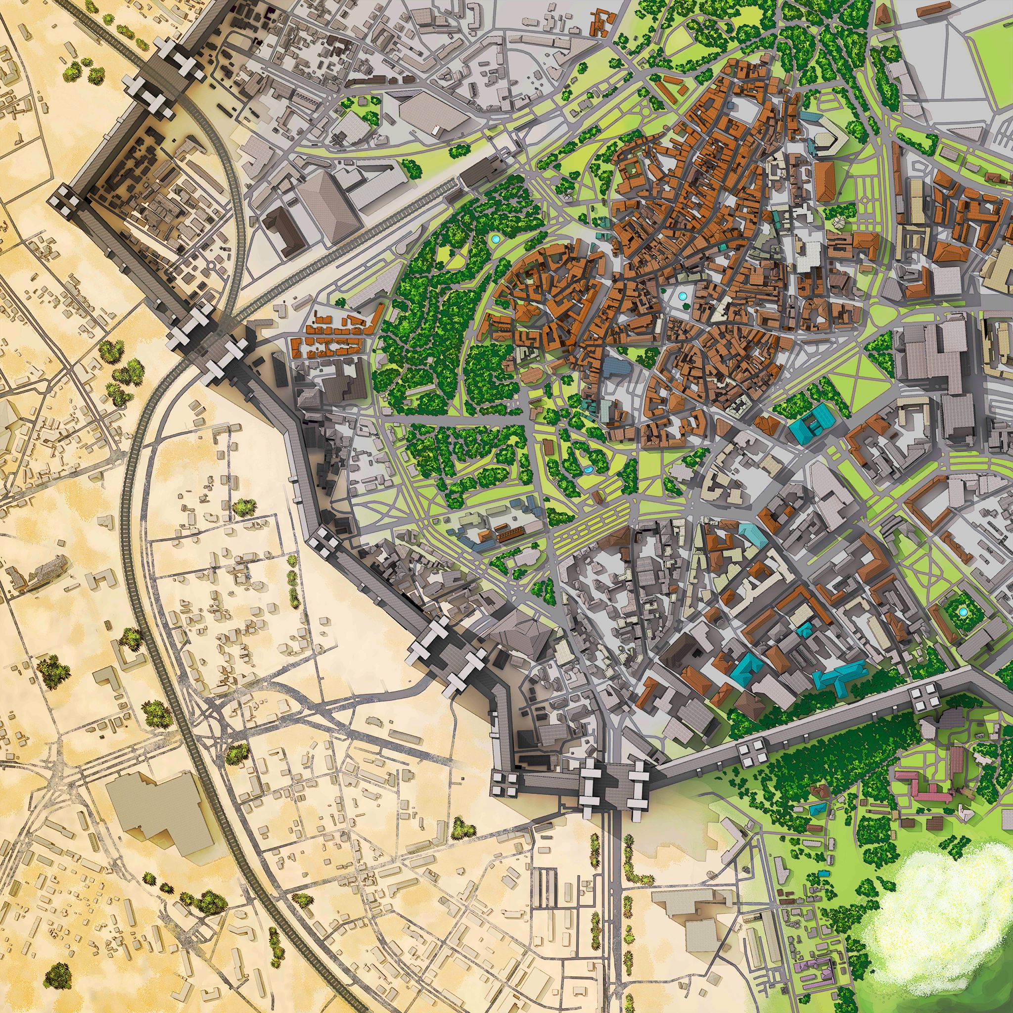 [搜寻格里芬档案] [裂变链接] 在塔林地图上找出这次夏活的地点了 来