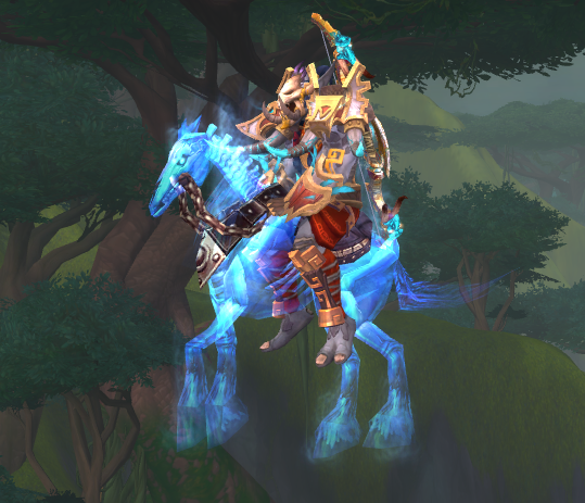 手里现在有200多万g 本来是准备买蜘蛛的,但是看到ah有幽灵军马卖 我