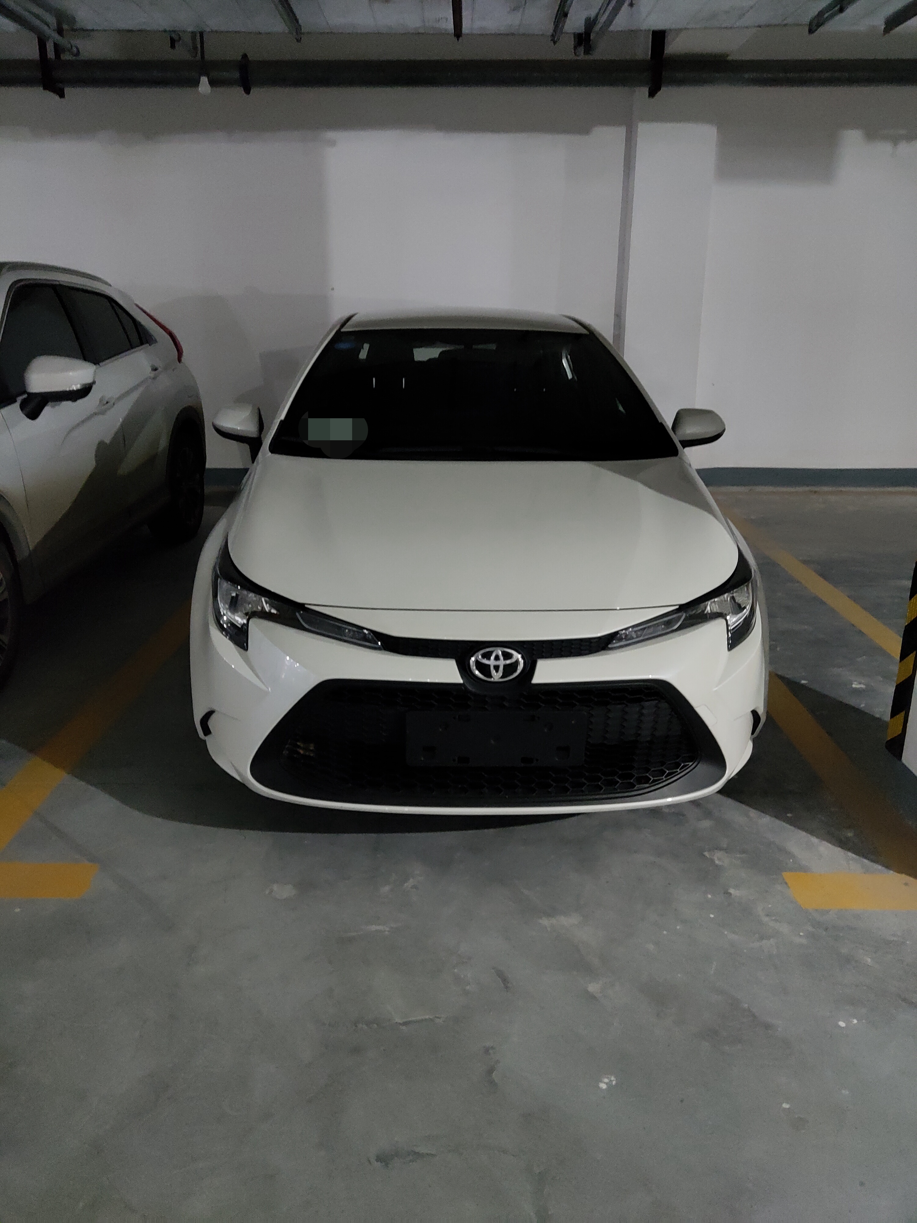 新雷凌进取版简易提车