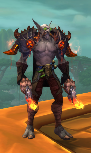 赞达拉巨魔贼幻化好看霸气吗?