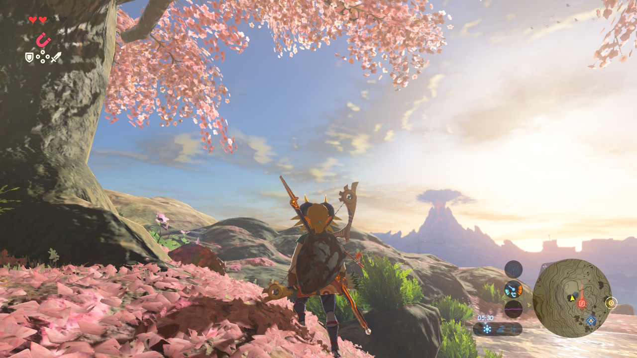 [塞尔达传说系列]塞尔达景色好看的地方