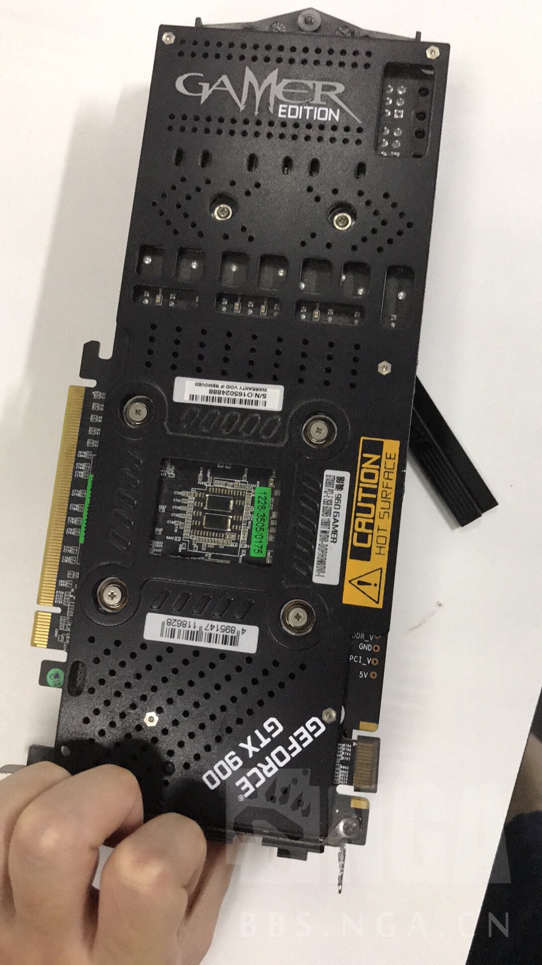 电脑硬件出一个影驰gtx9602ggamer6pin供电三风扇暂出