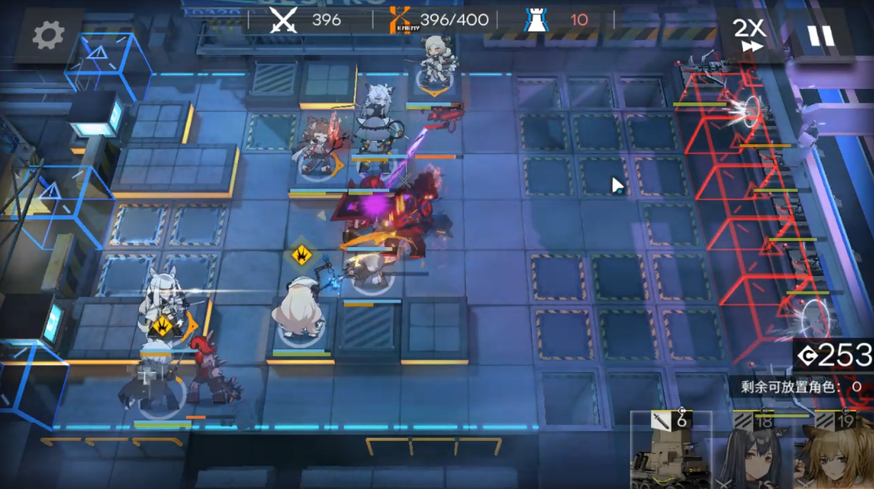 [剿灭氵] 精一队也要2倍速脚打龙门市区,练度虽高但是操作少