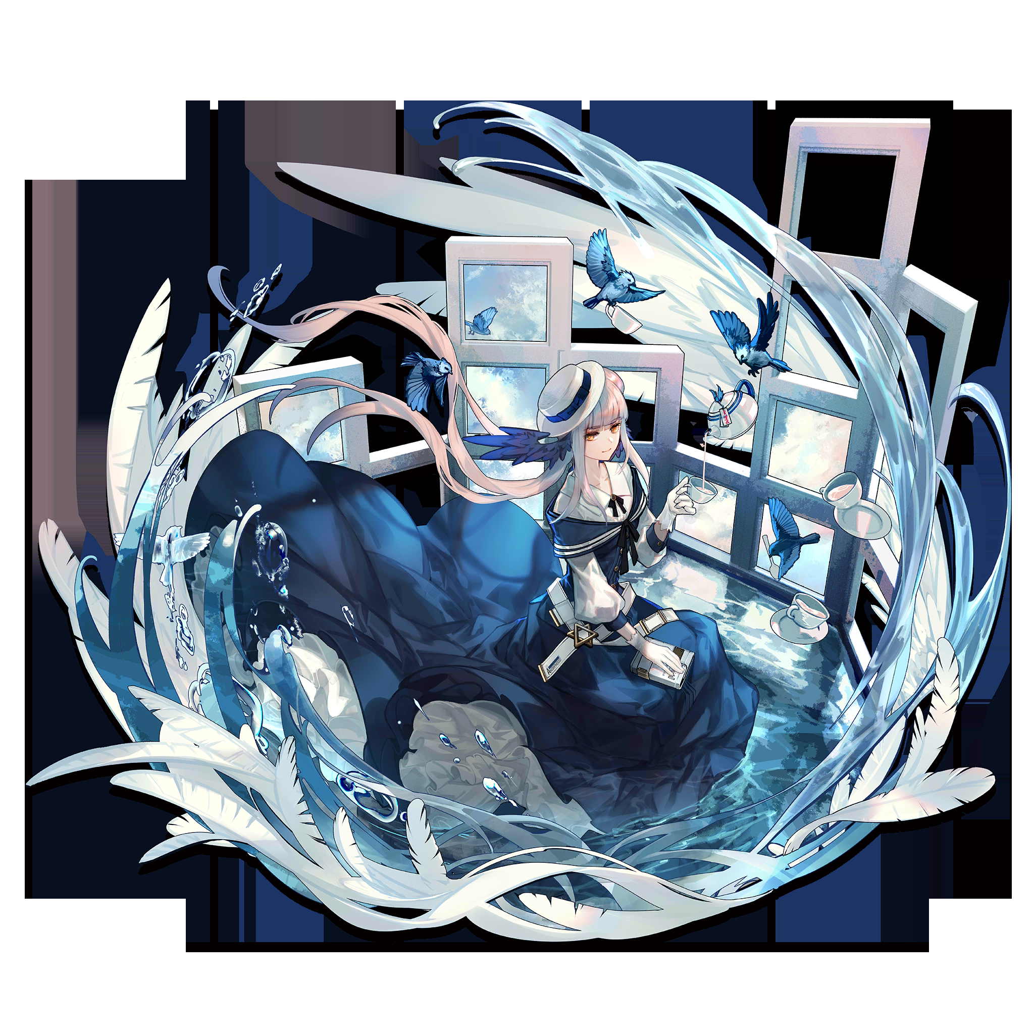 黑等干员的精2立绘