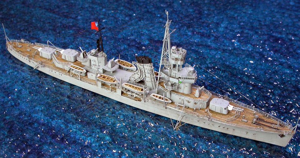 泛亚线2级?间战期中华民国最强舰—宁海级轻巡洋舰