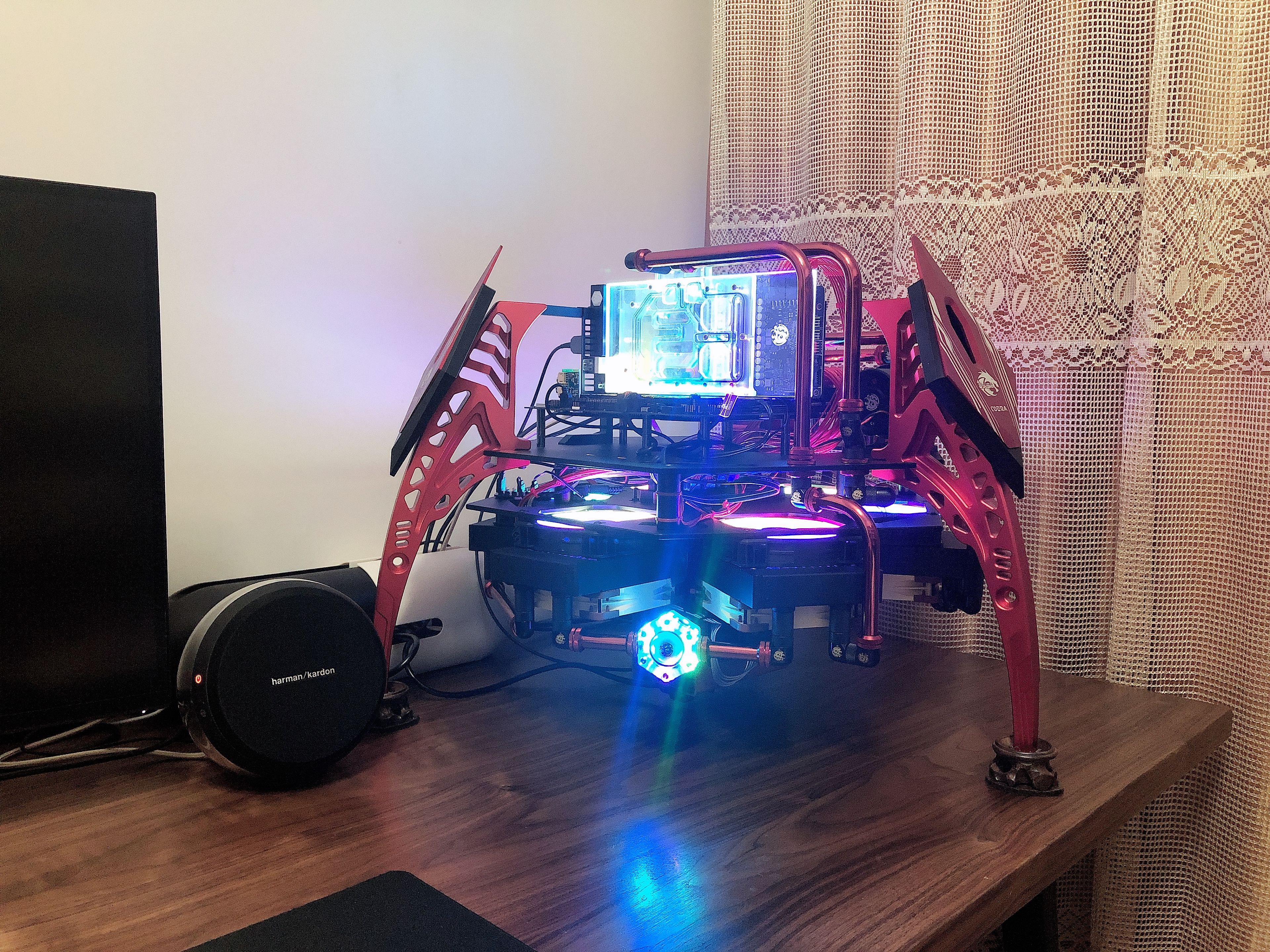 作业贴全开放式机箱蝰蛇分体水冷作业向闷罐迎广915说再见