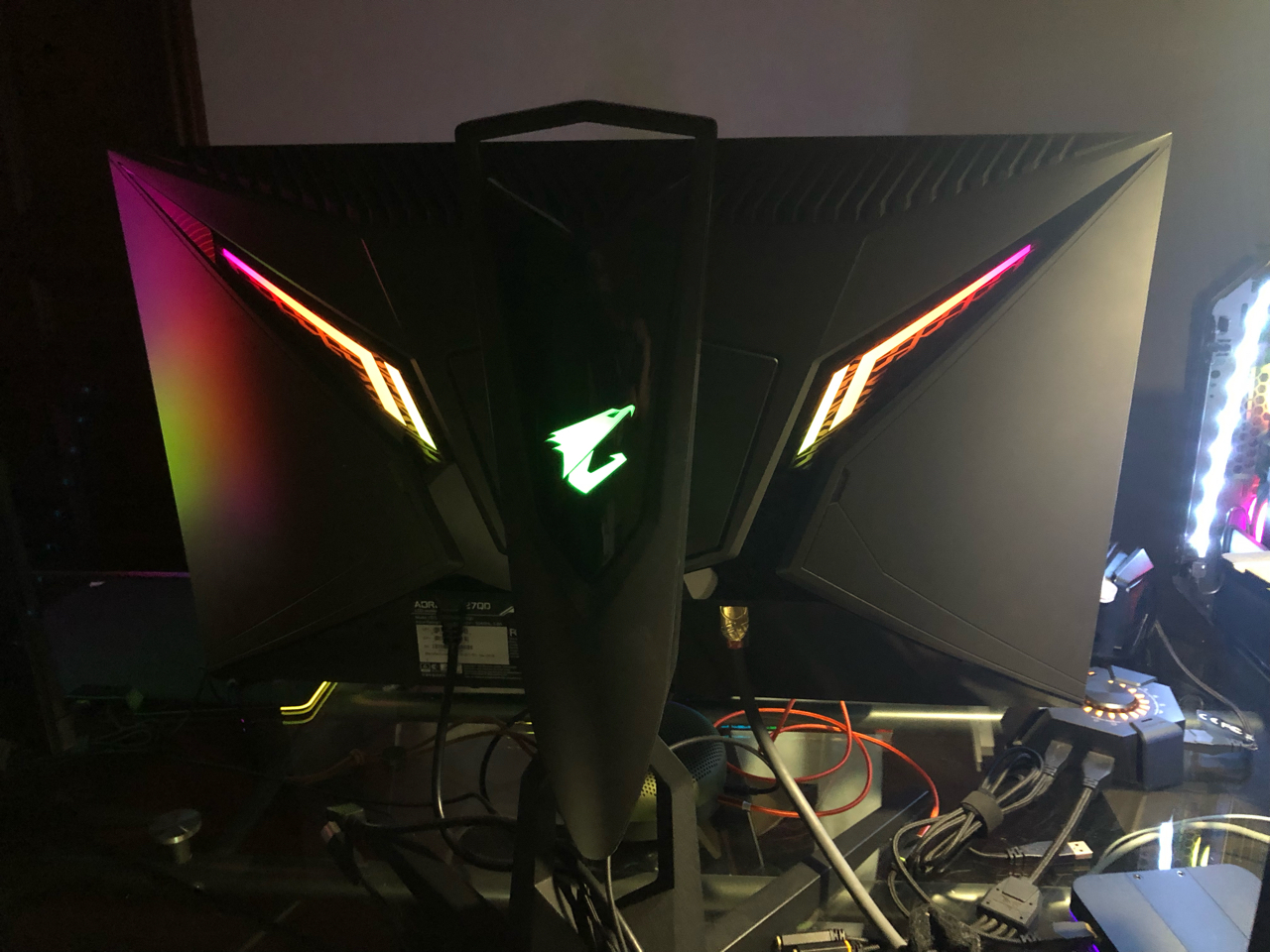 [影像设备][ips显示器]技嘉大雕aorus电竞显示器/27寸/ad27