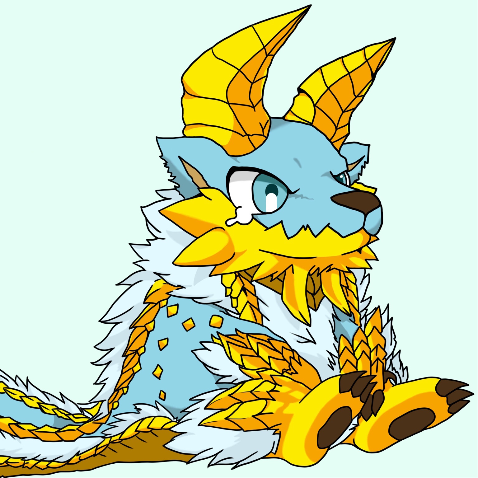 求一个雷狼龙壁纸