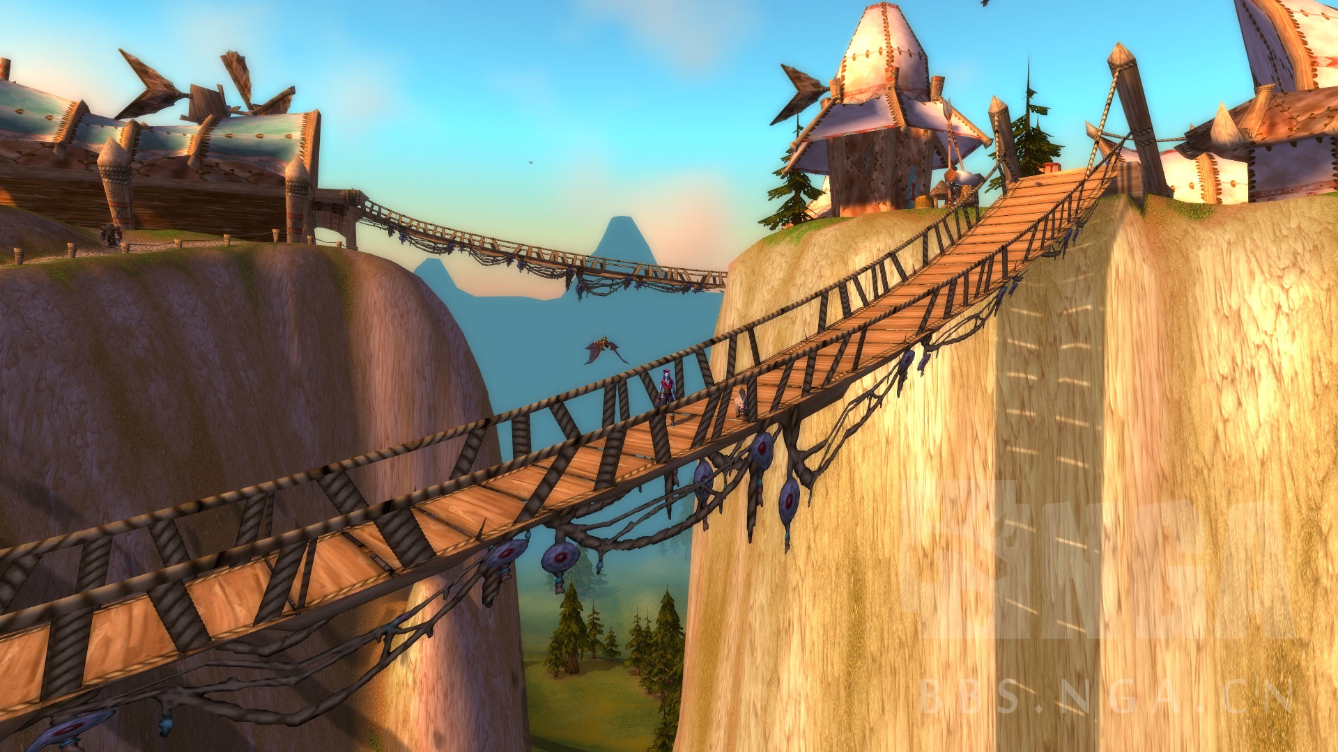 杂谈关于怀旧服雷霆崖的一些艺术细节