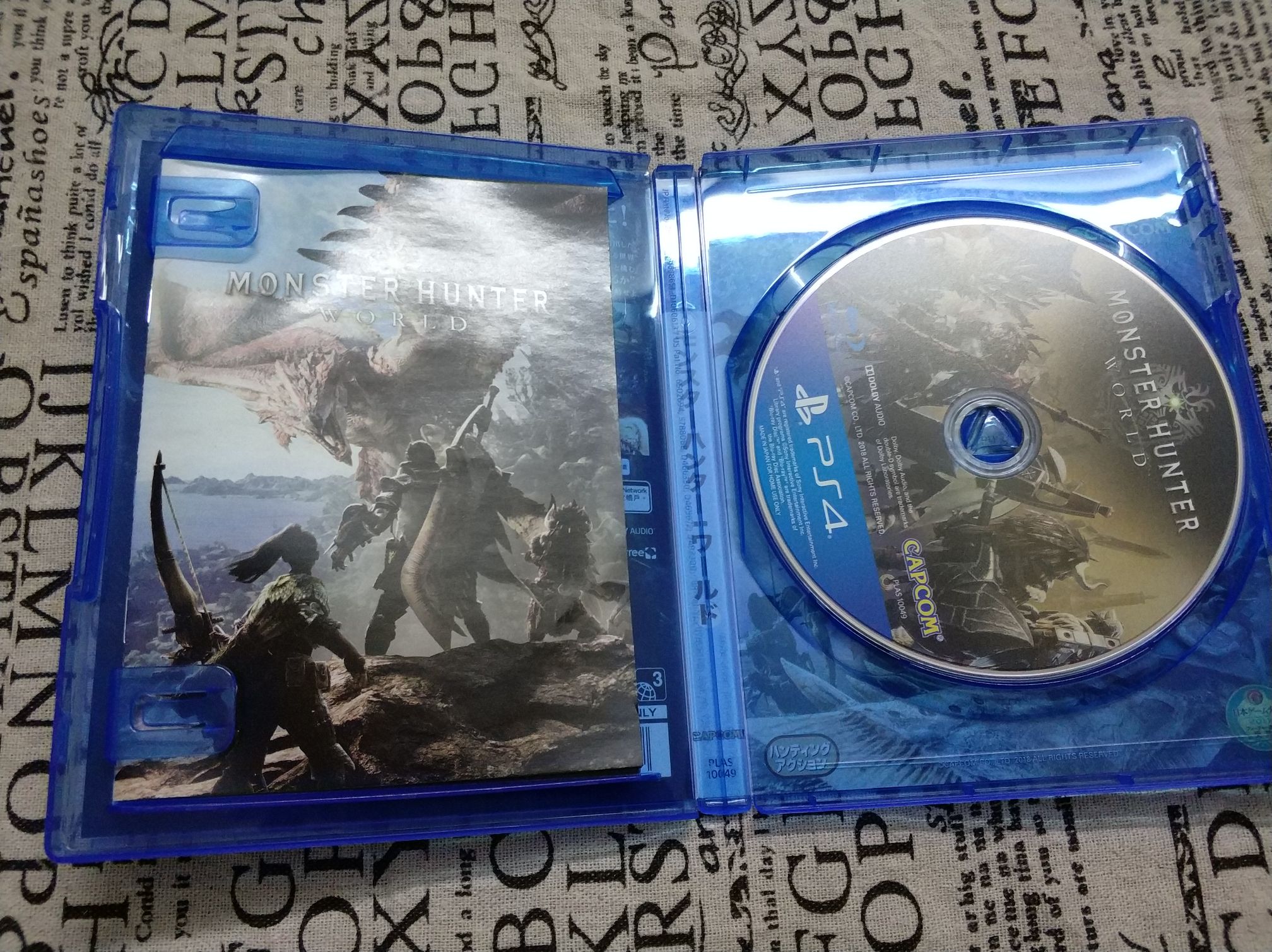 [电视游戏主机/掌机]怪物猎人世界 ps4 本体盘