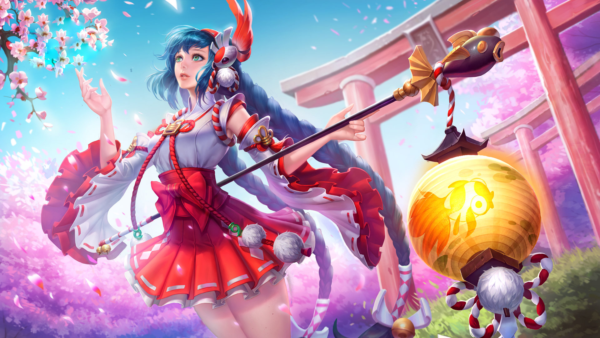 [皮肤评测]沧海之矅——大乔全皮肤特效展示评价