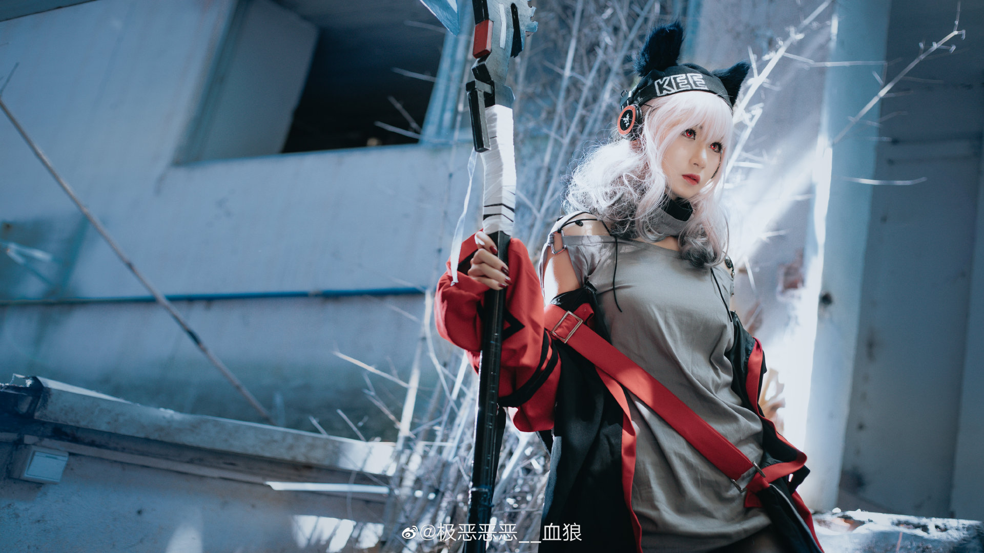 [多图无折叠][微博拌匀]极恶恶恶__血狼的新霜叶cos