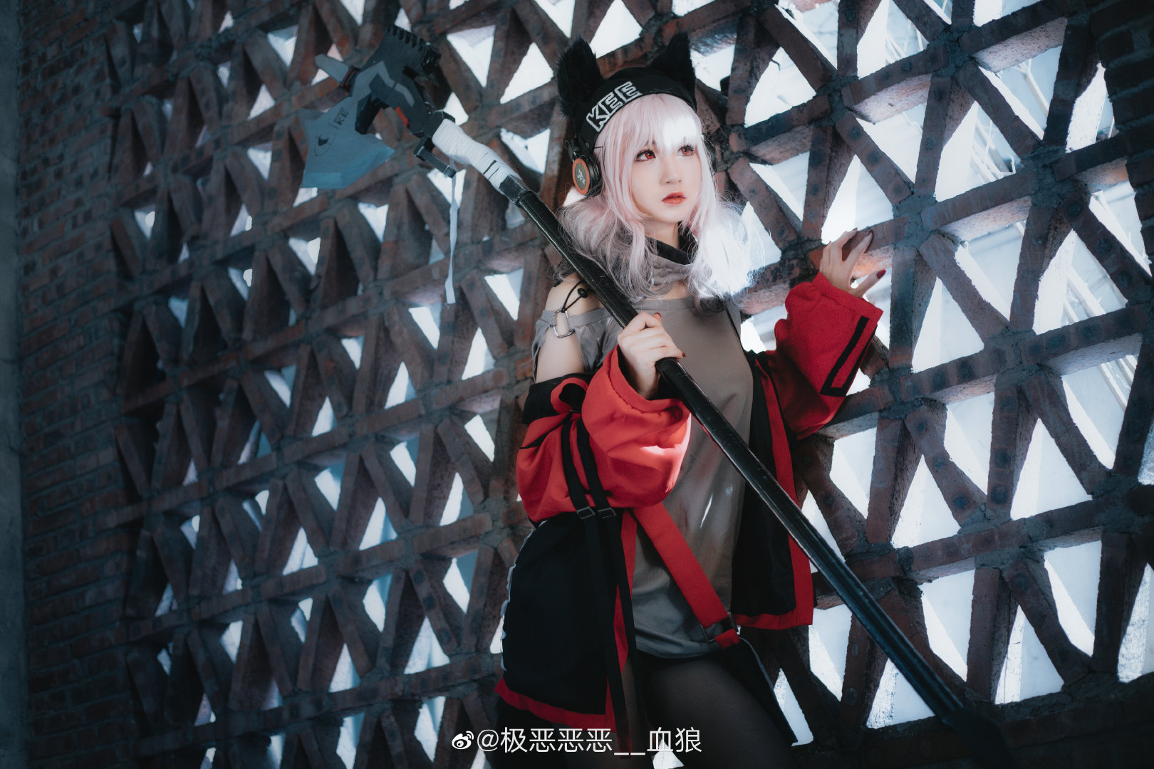 [多图无折叠][微博拌匀]极恶恶恶__血狼的新霜叶cos