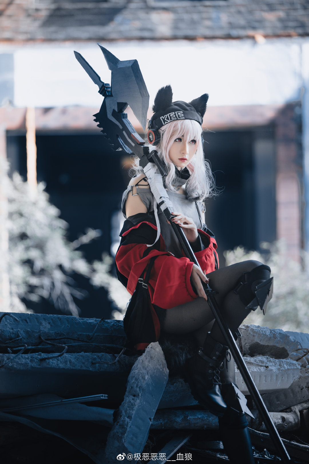 [多图无折叠][微博拌匀]极恶恶恶__血狼的新霜叶cos
