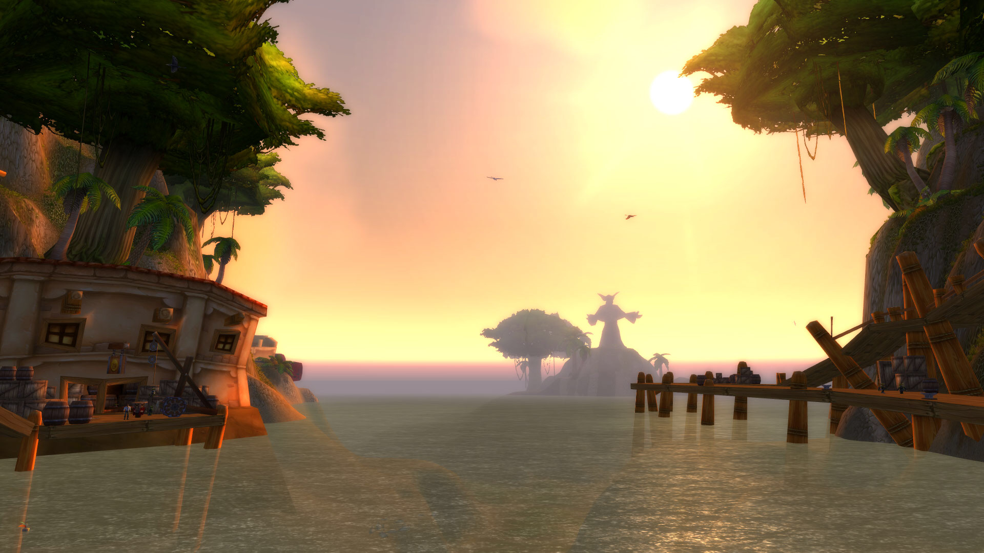 [杂谈][杂谈]藏宝海湾的落日 更新米奈希尔港的日出 nga玩家社区