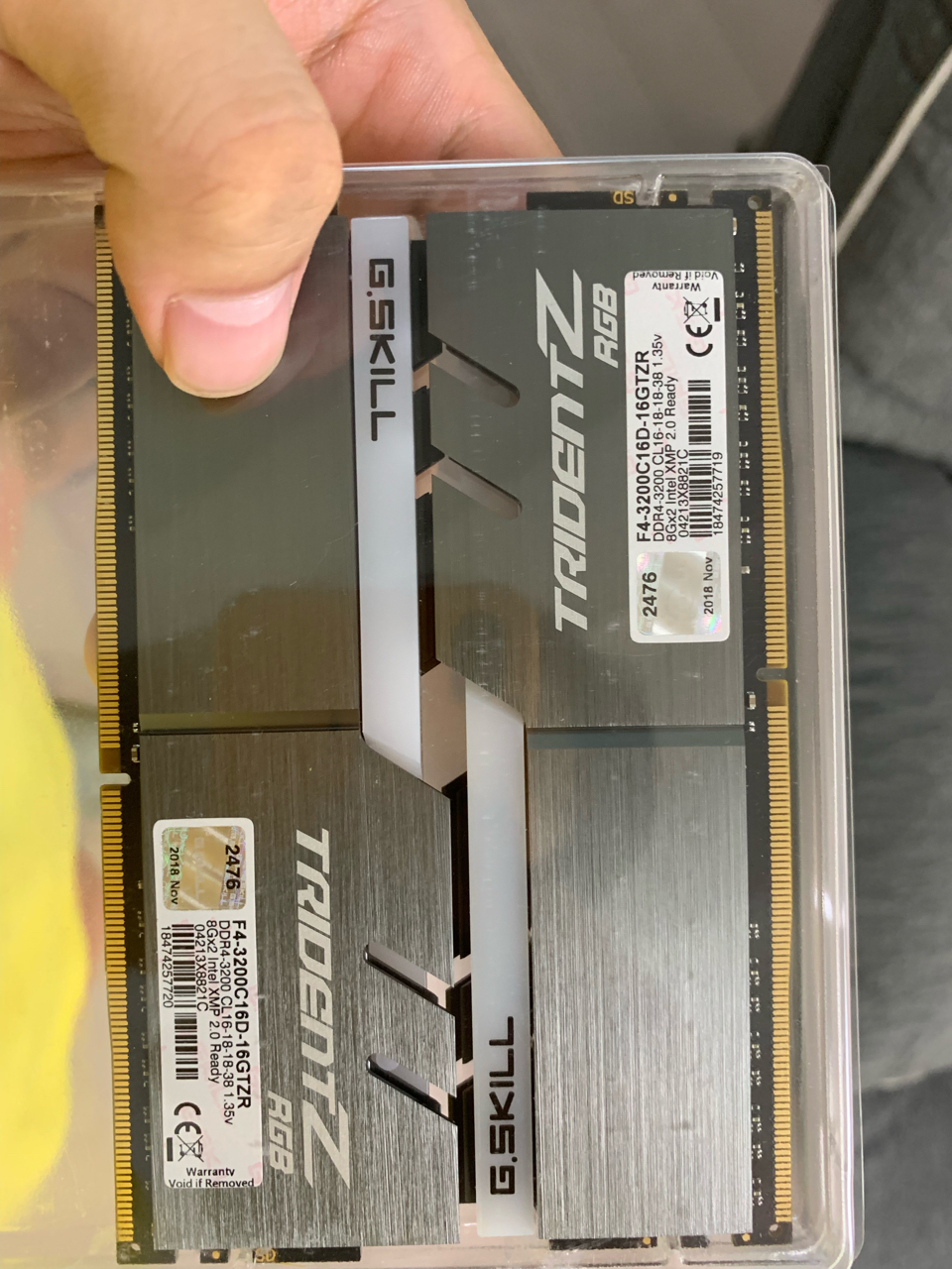 电脑硬件全新9600k两套芝奇幻光戟3200c168x2套装