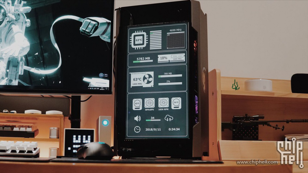 怎么做这个aida64的屏幕