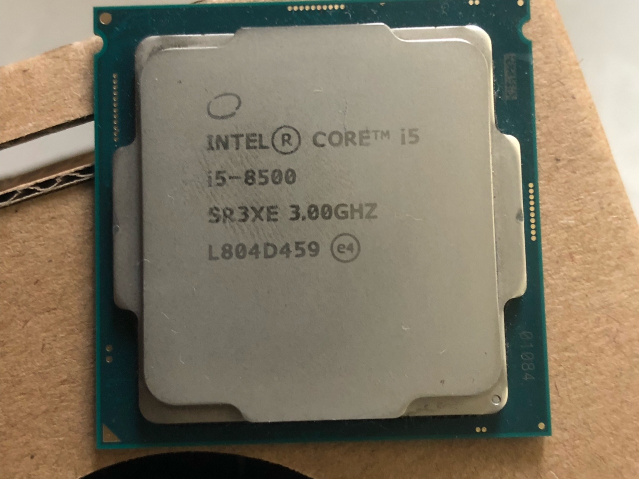 电脑硬件出cpui58500中文盒封贴已售