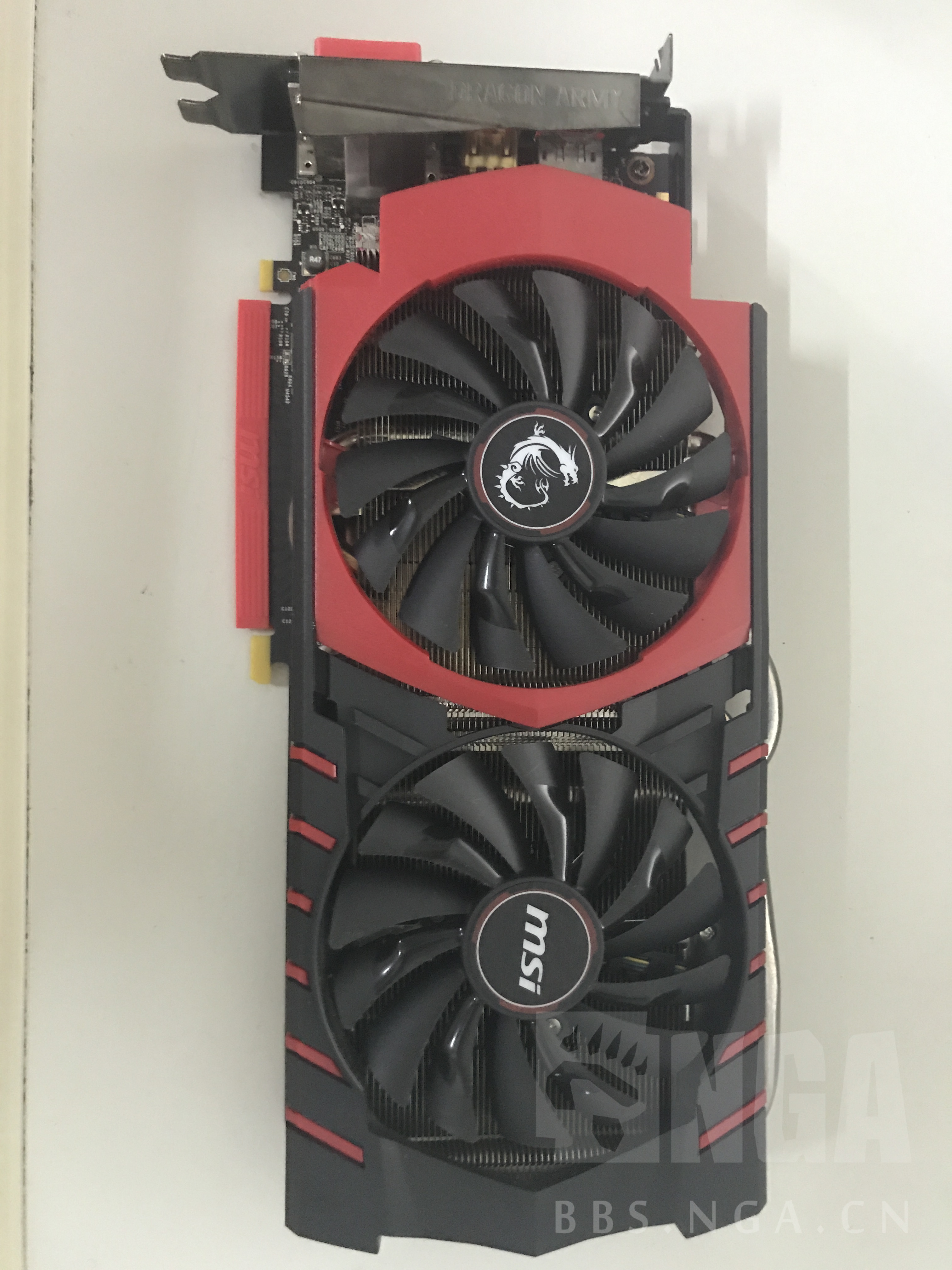 微星gtx970oc白色图片