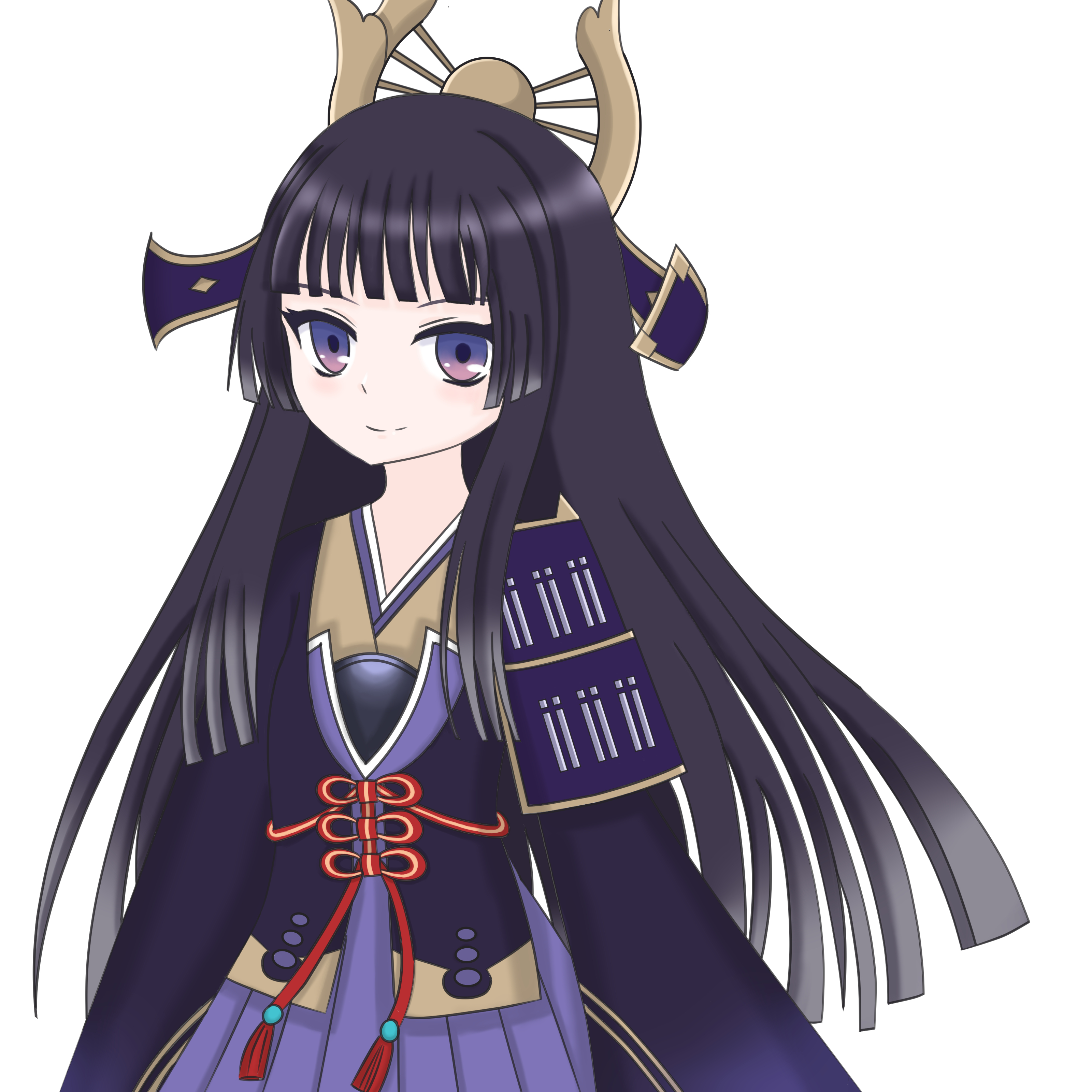 同人板绘战国面灵气附改色版