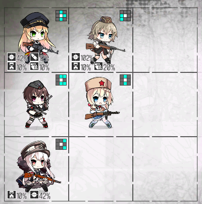 请无视波波沙,mp40我没留,用波波沙充数  有冲锋枪抗线,有突击步枪