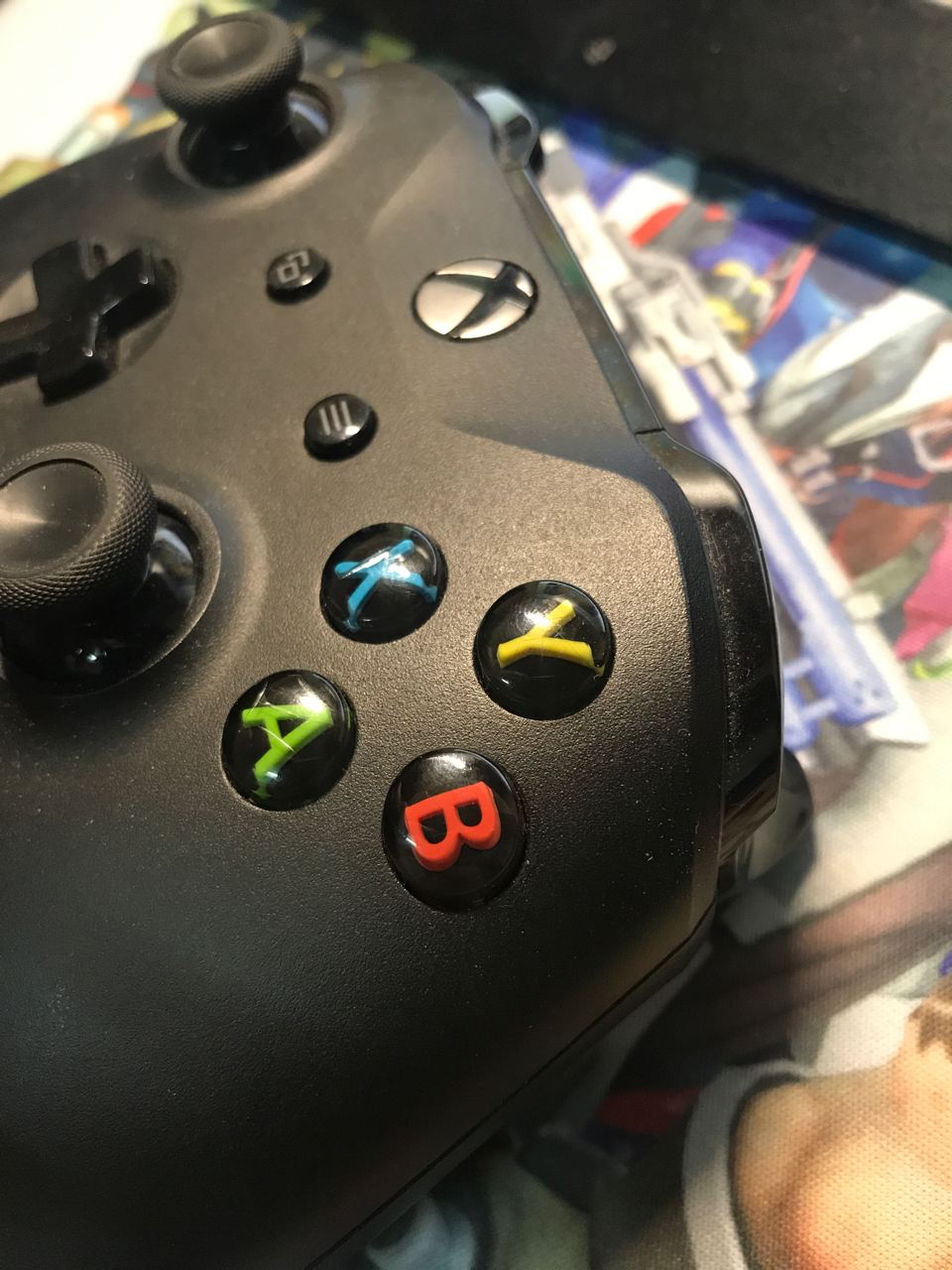 有人遇到xbox手柄按键开裂问题吗