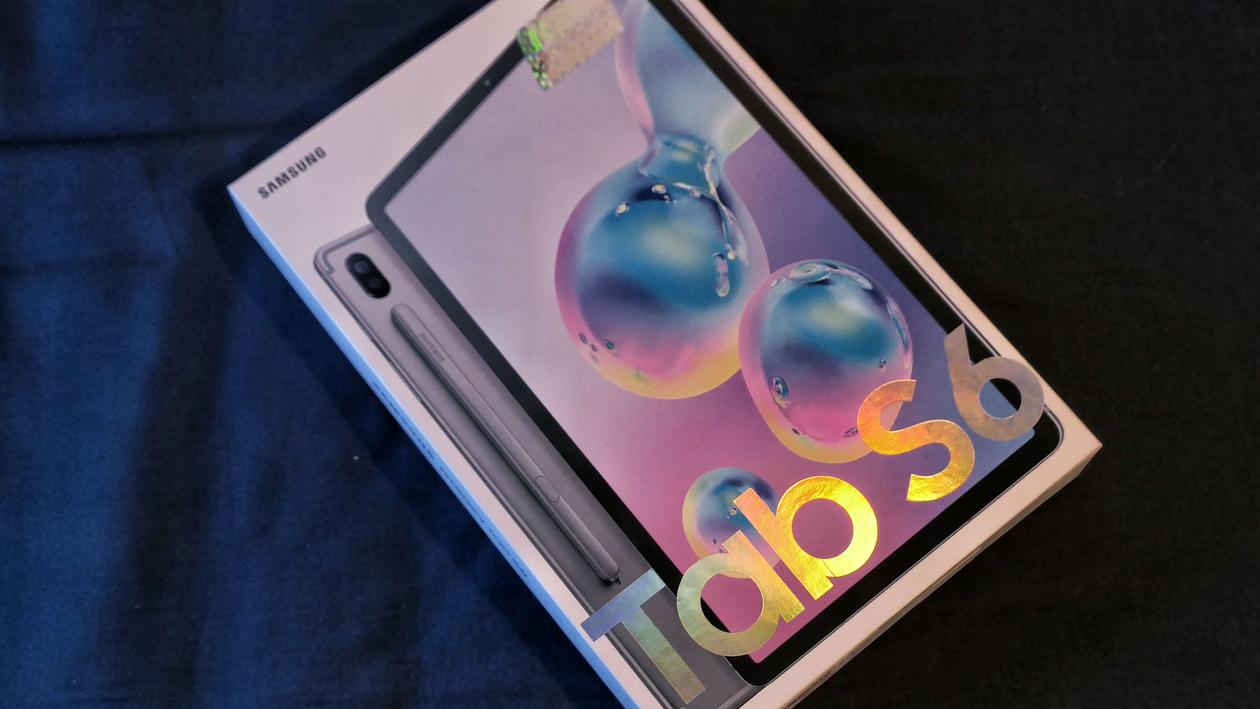 简易开箱三星平板tabs6