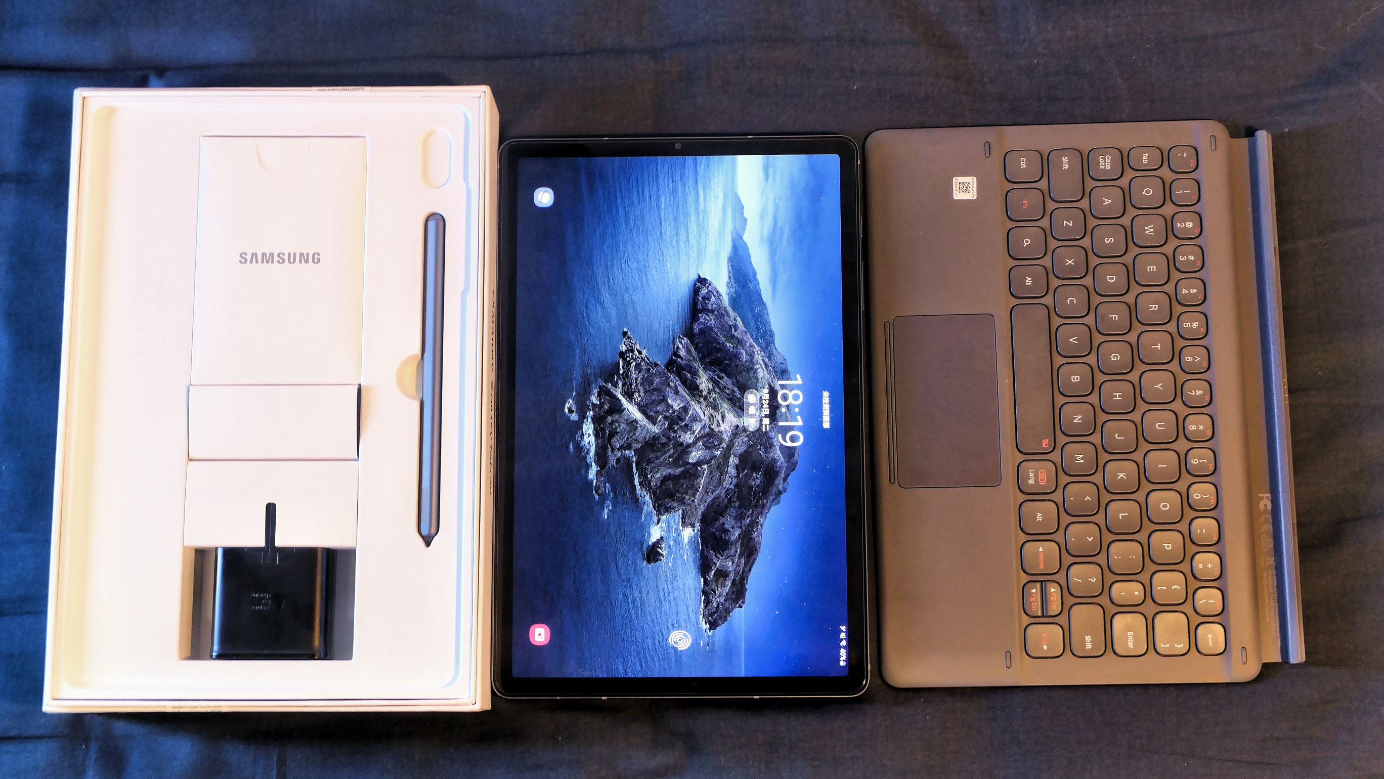 简易开箱三星平板tabs6