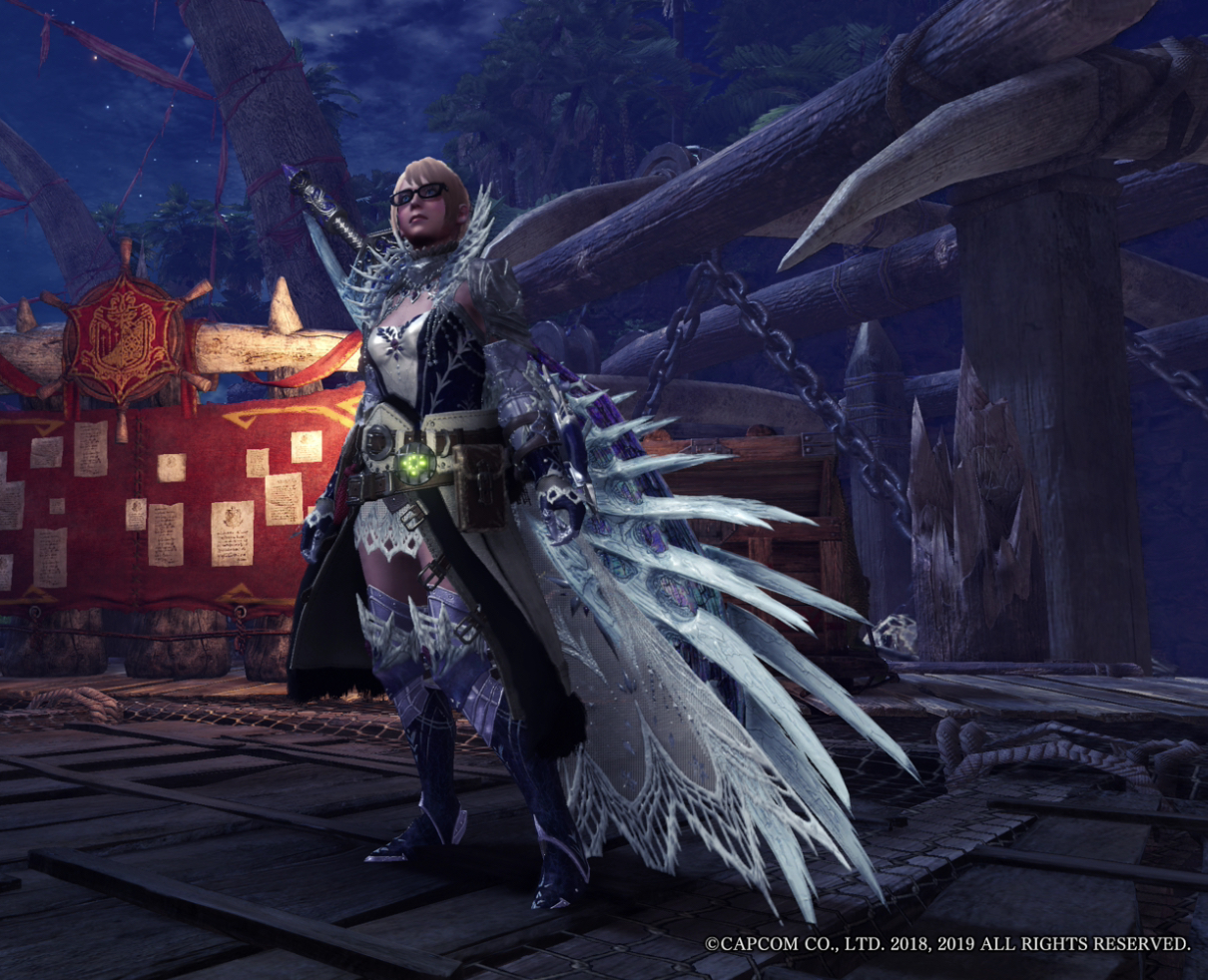 分享一个十分适合新手的冰咒龙拔刀大剑配装