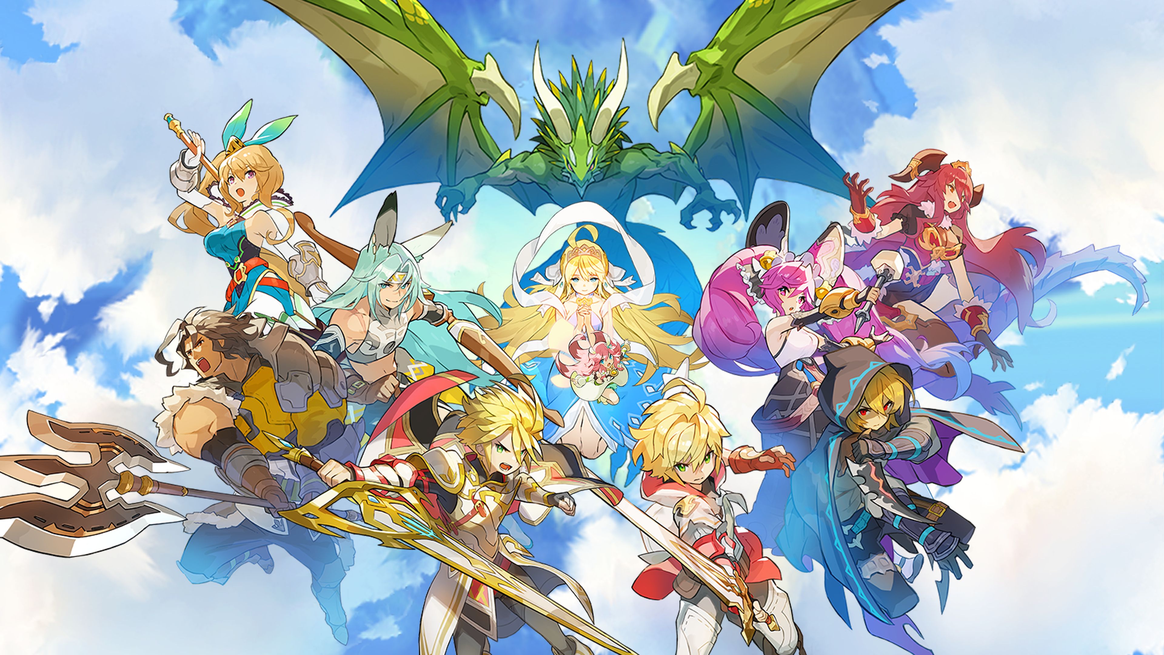 自莉更生龙约一周年登陆图自拼版更新宴会登陆图