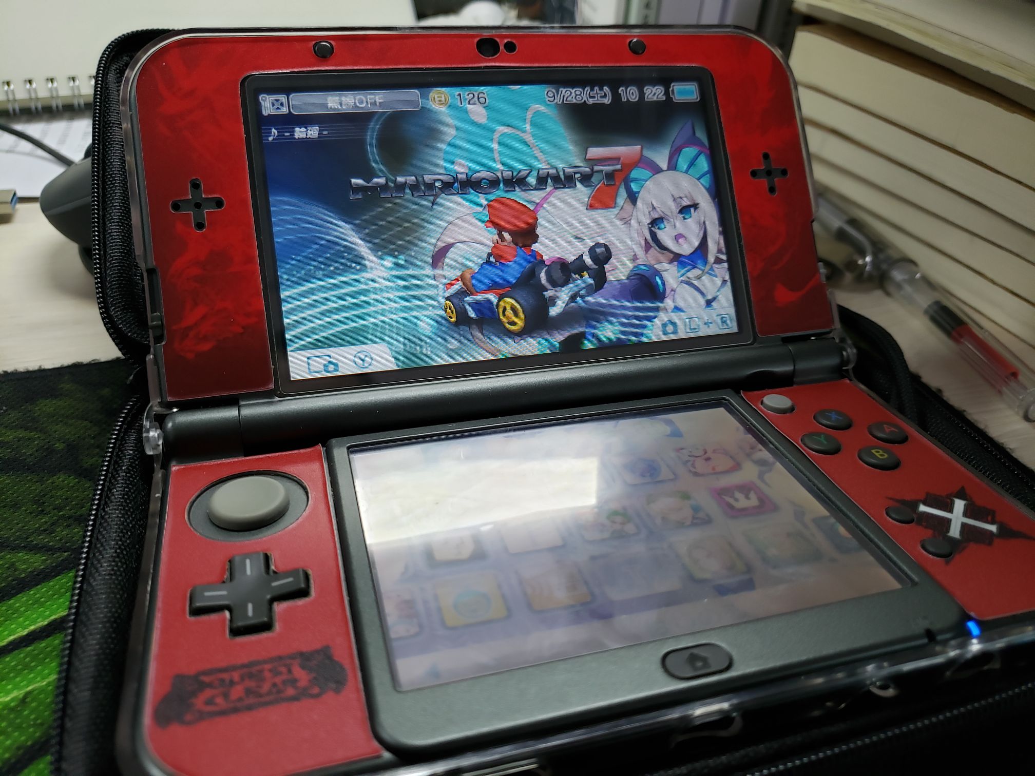 电视游戏主机掌机new3dsll避免争议9成新