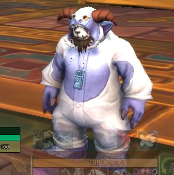 [幻化] 作为熊猫人幻化救星的睡衣就没有人发一下效果图吗?