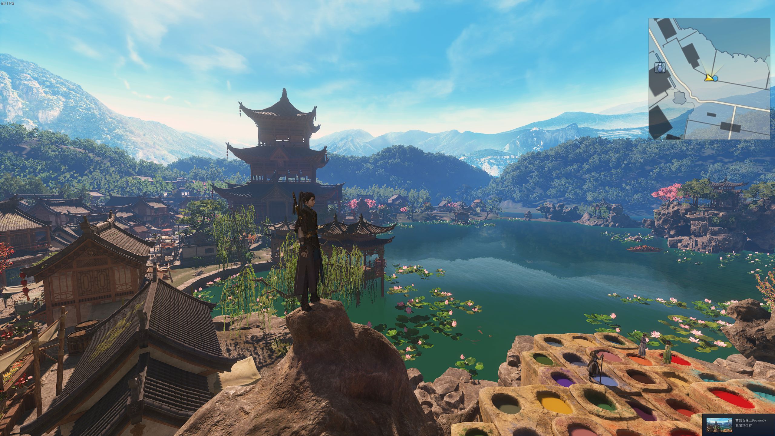 古剑奇谭3风景是真的不错哎还有人鱼