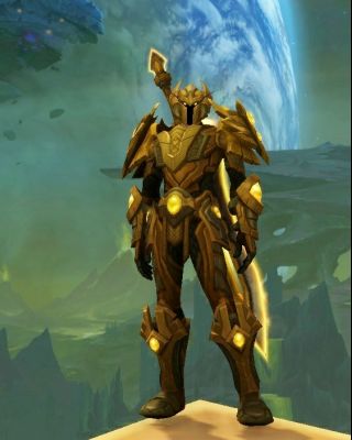 板甲部落战士求一套金色幻化