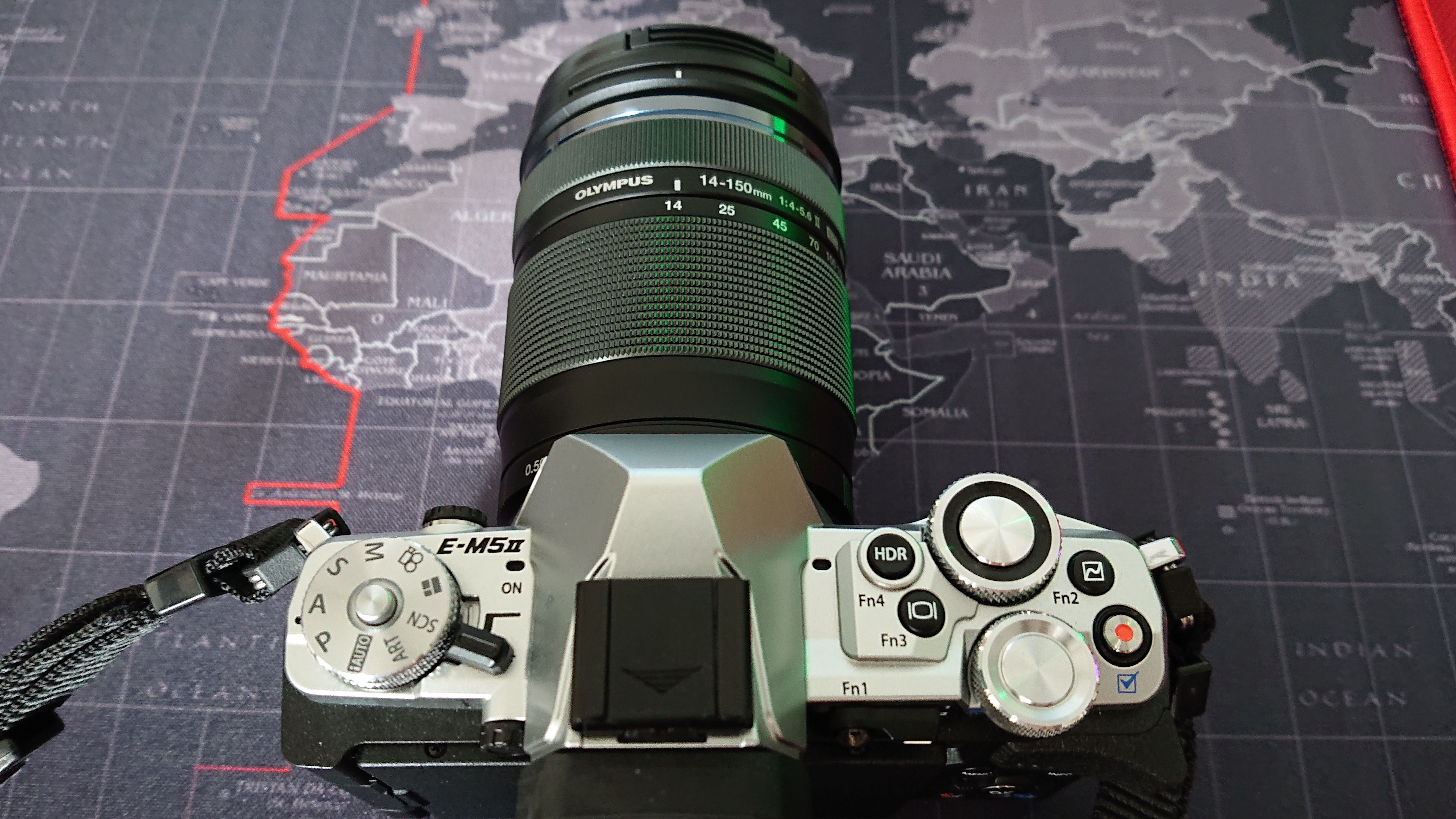 影像设备奥林巴斯olympusem5markii微单银色手持防抖高像素em5