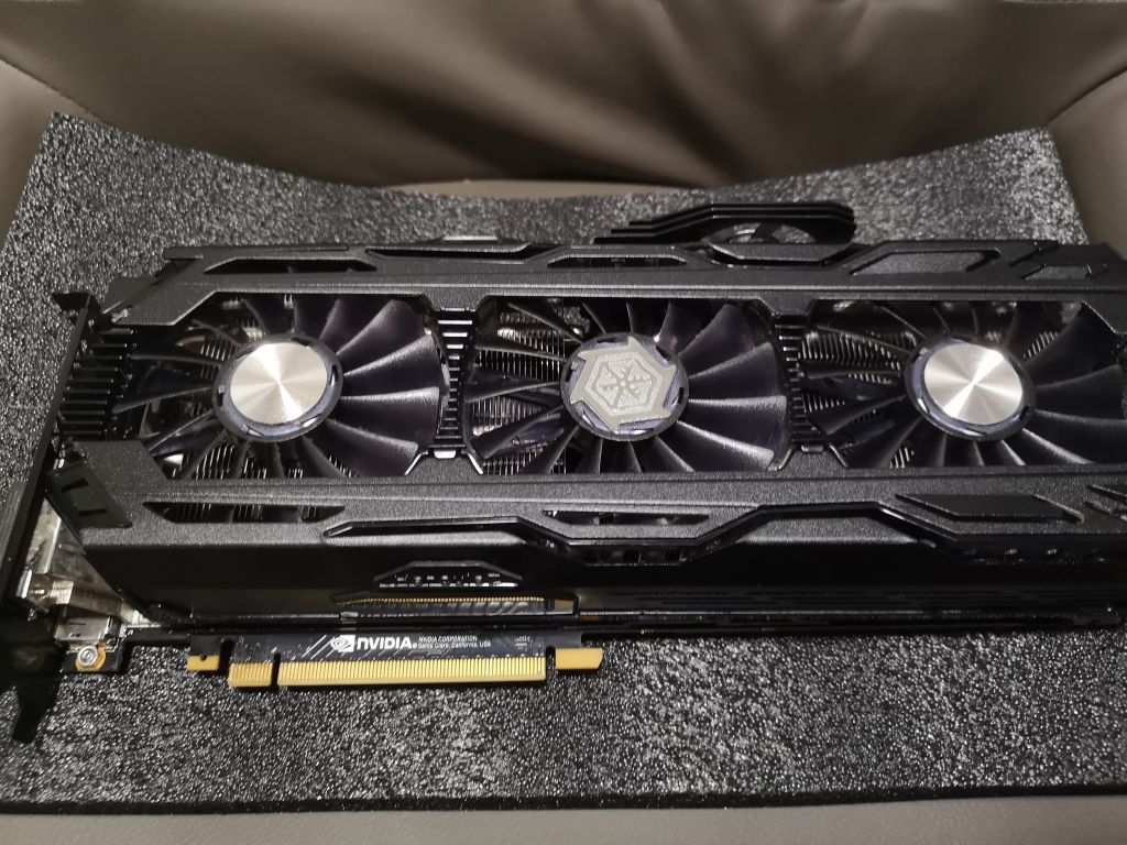 [电脑硬件] 出一张自用映众超级冰龙1080ti