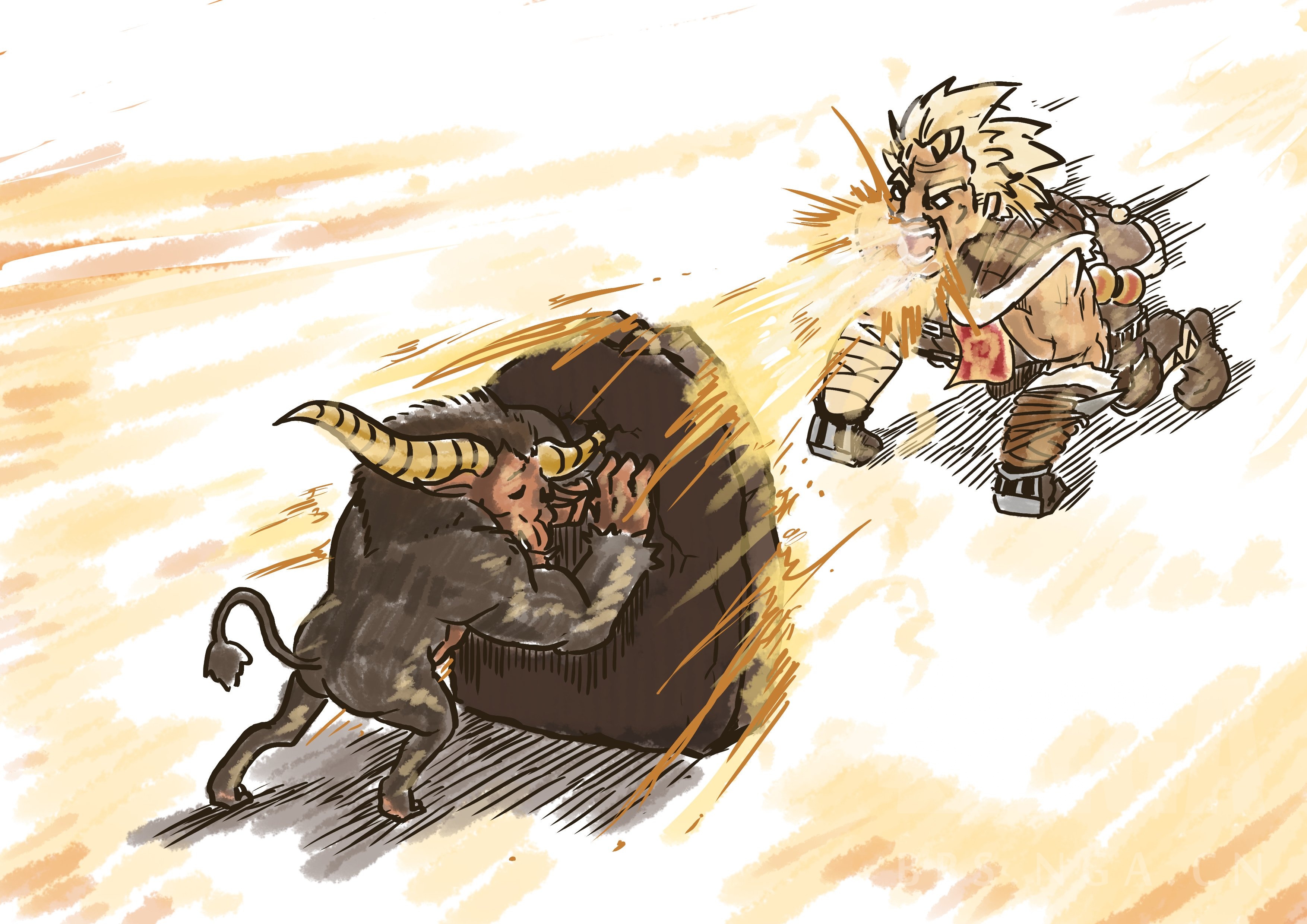 [破狮子氵] 关于大团长和金狮子想到个细思恐极的细节