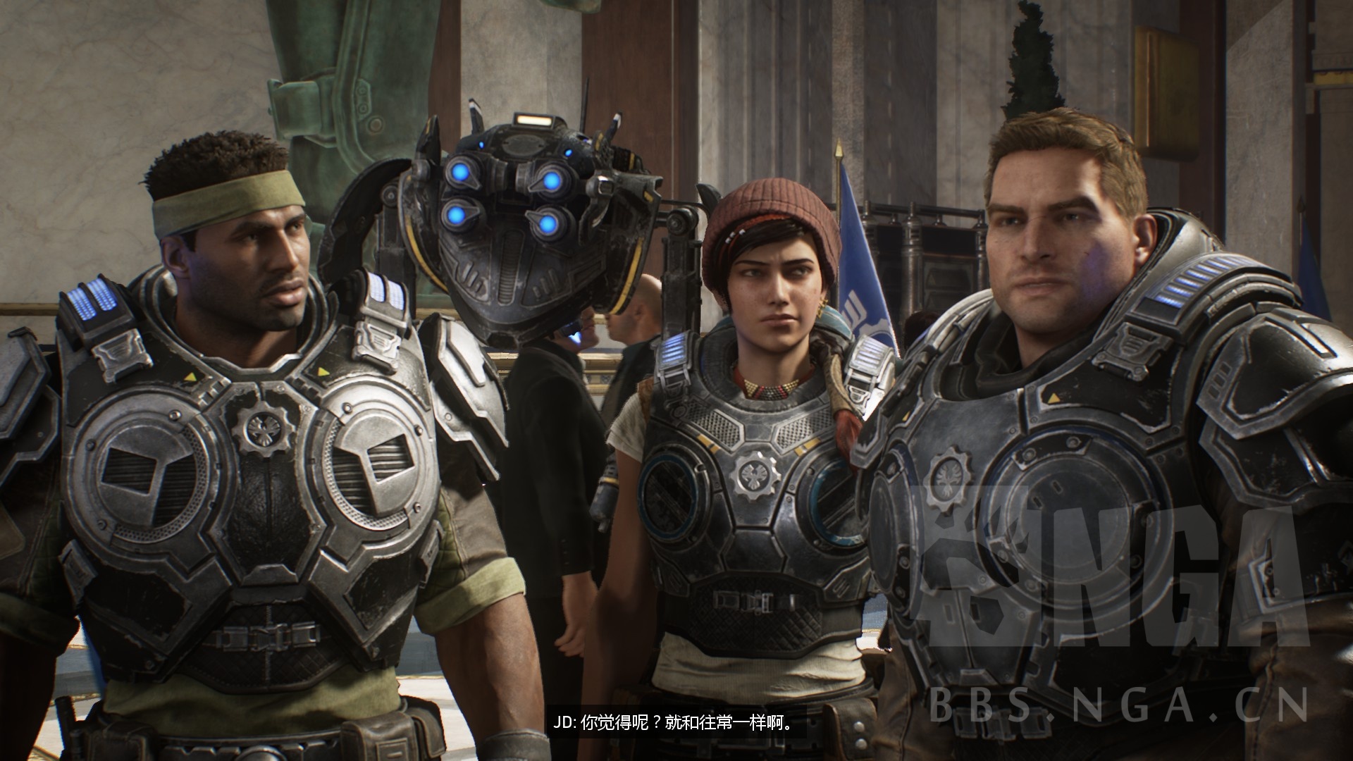 [众测计划]战争机器5(gears 5):帅杰克和星河战队的史诗传奇