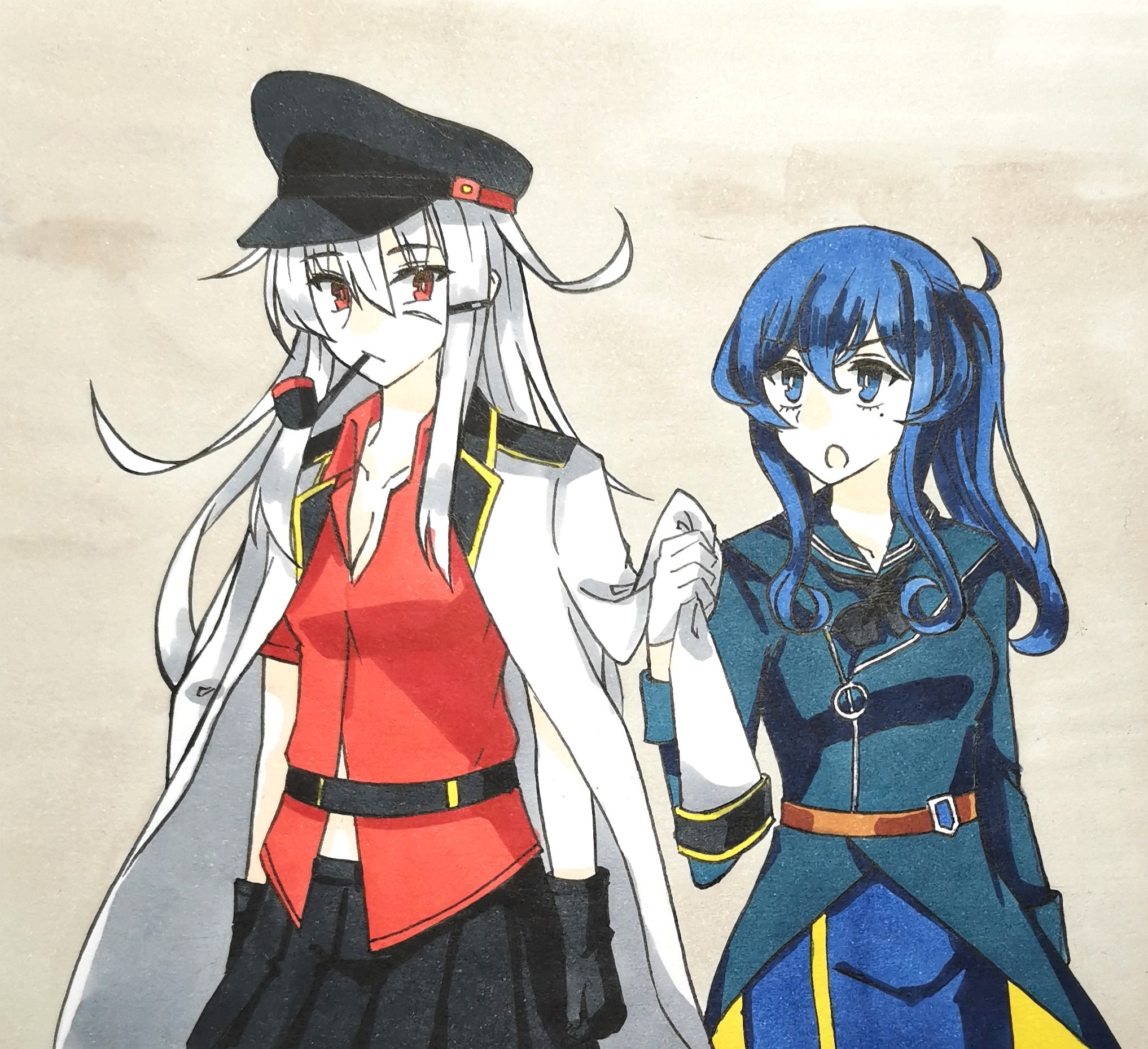 同人绘图邪教露西亚毛熊与瑞典小绵羊