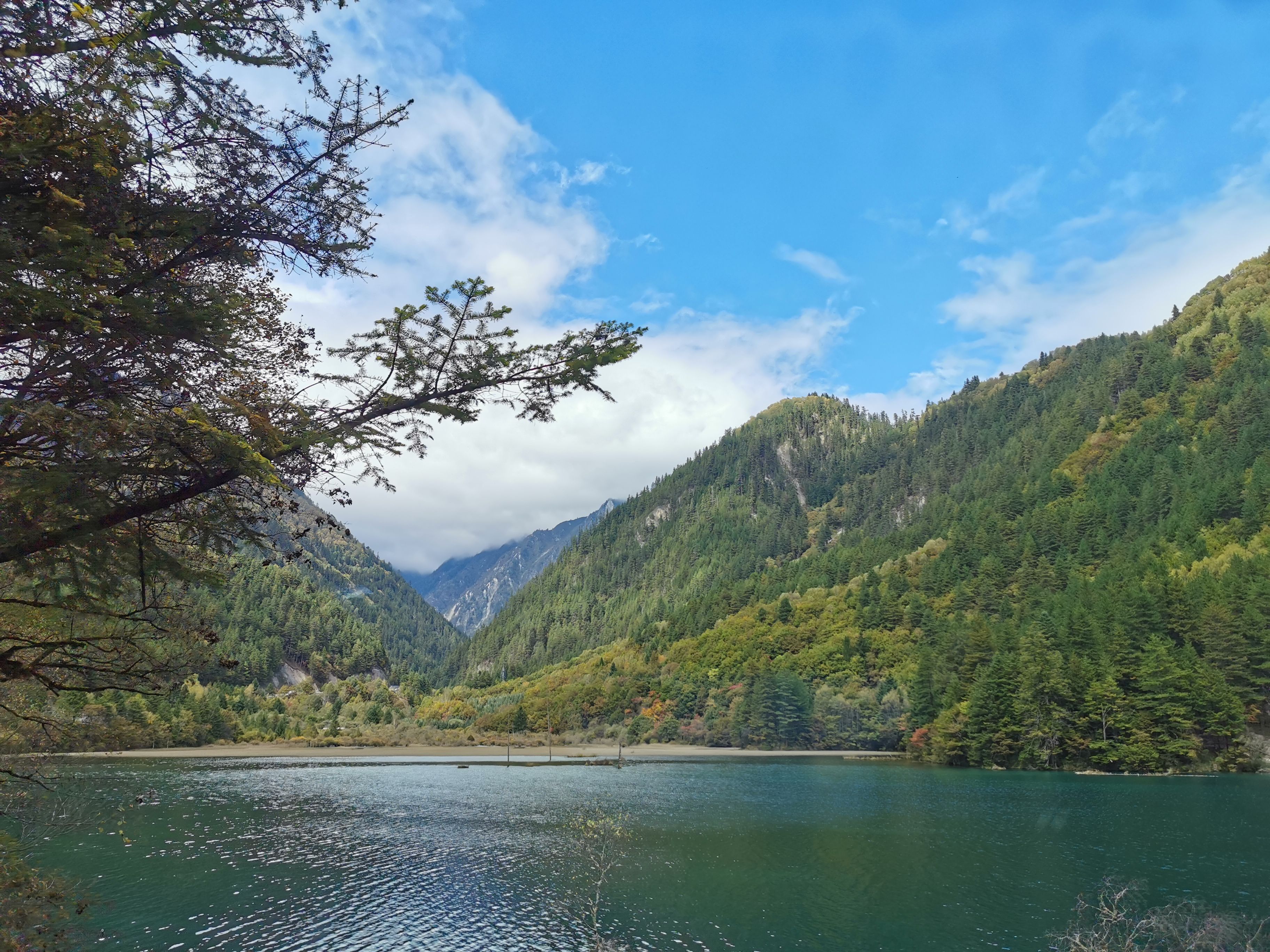 九寨沟震后开放游玩风景照以及自驾建议