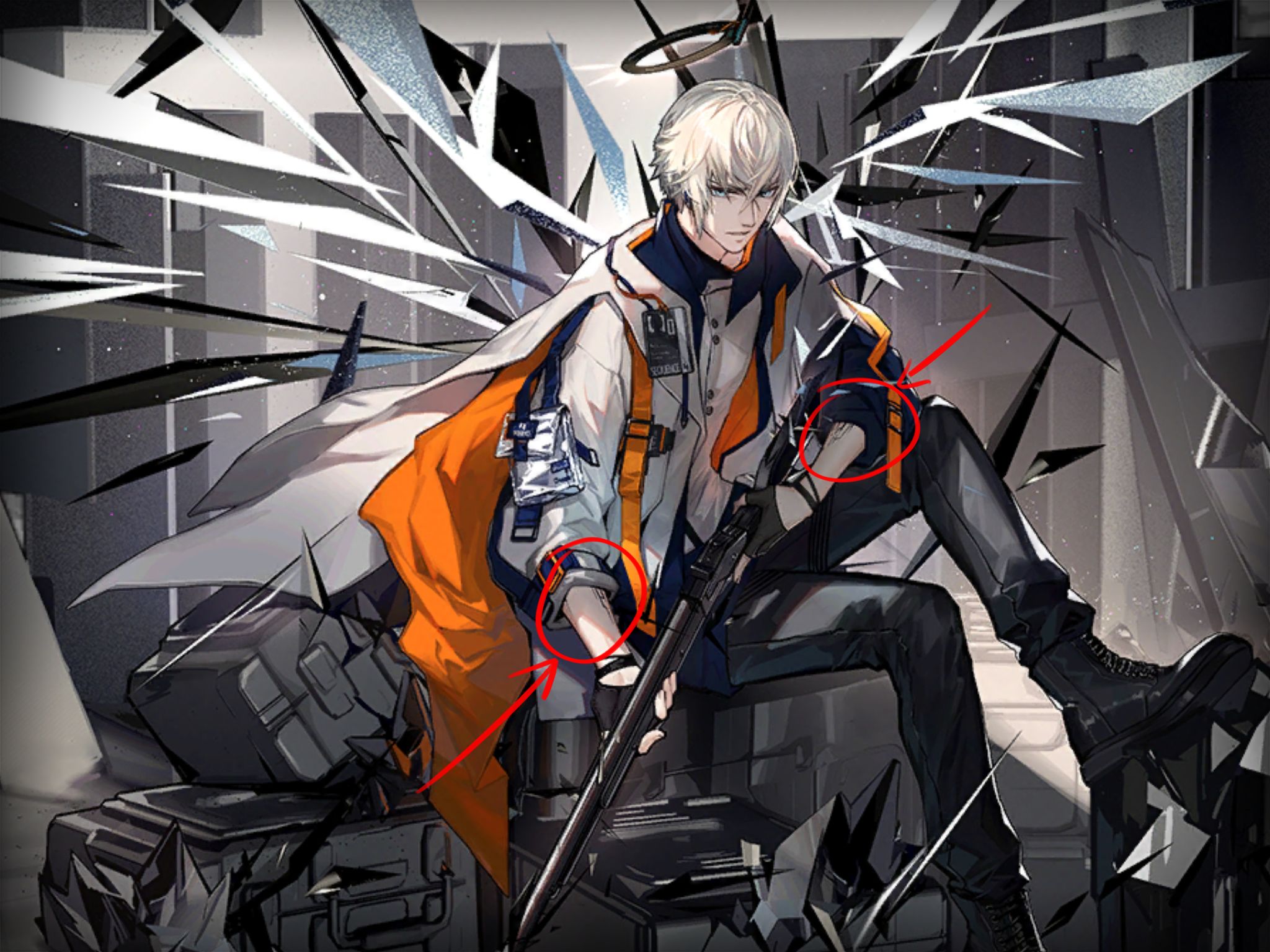 送葬人的立绘是不是有bug