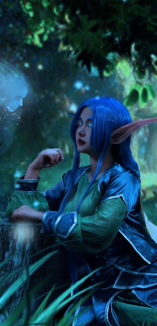 cos预告暗夜精灵牧师