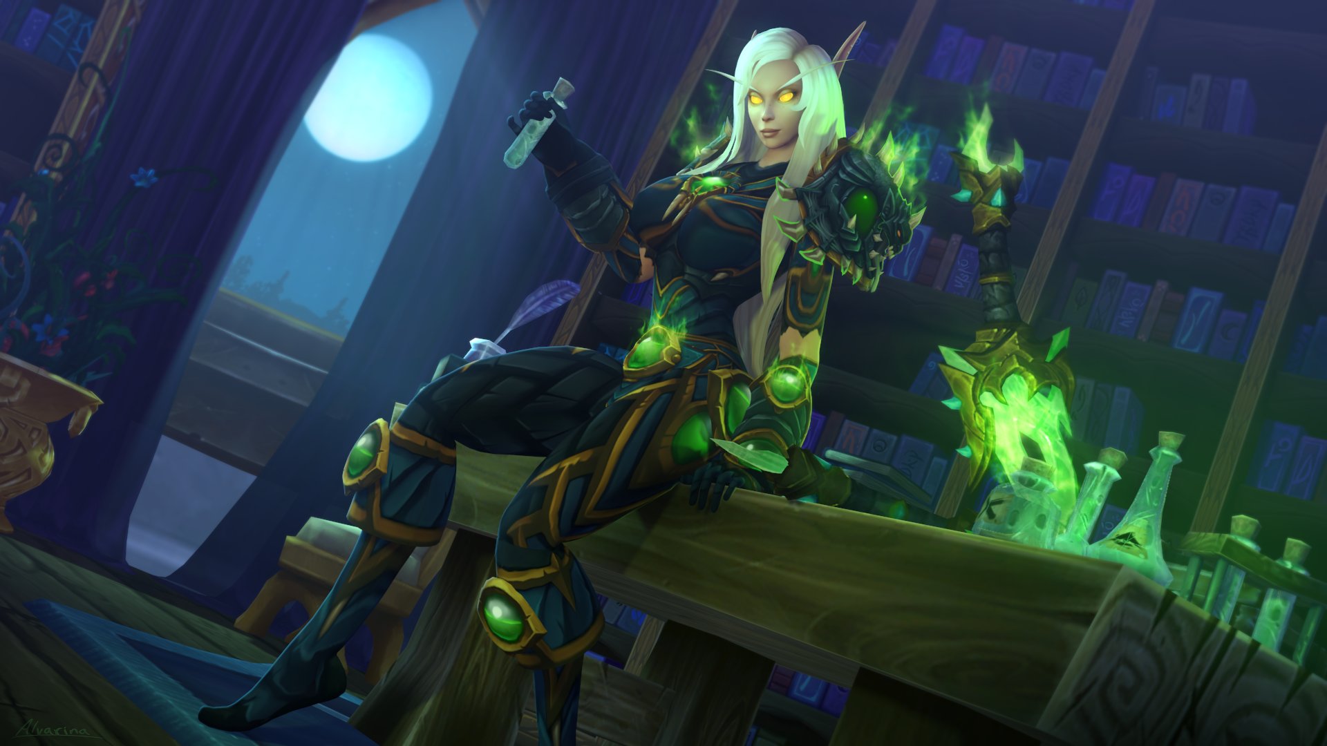 求女虚空精灵盗贼幻化呀