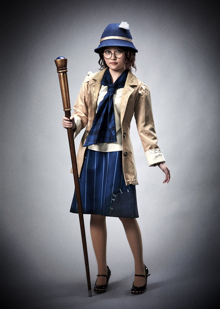 整理第五人格舞台剧定妆照更新空军盲女