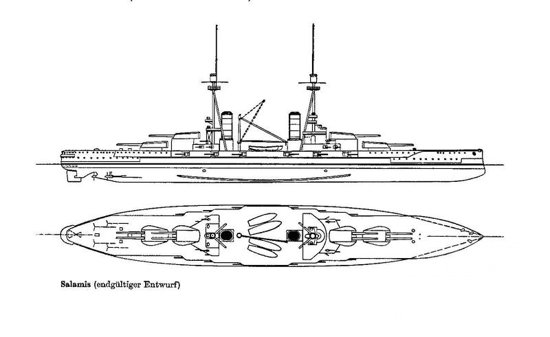 [讨论] 希腊这个萨拉米斯号战列舰应该能做一个泛欧4级金币战列舰吧?