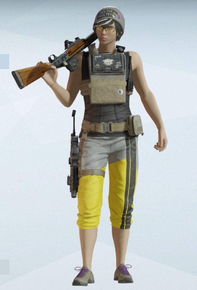 游戏综合讨论 游戏专版/合集 彩虹六号 电话妹的没戴手套的皮肤绝版了