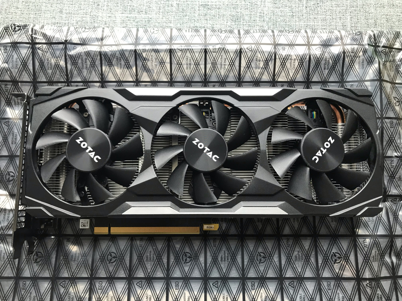 索泰1660superxgamingoc开箱和测试